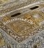 Λειψανοθήκη Ασημένια Χειροποίητη Μεγάλη με 4 Σμάλτα 40x24cm (ύψος 24cm)